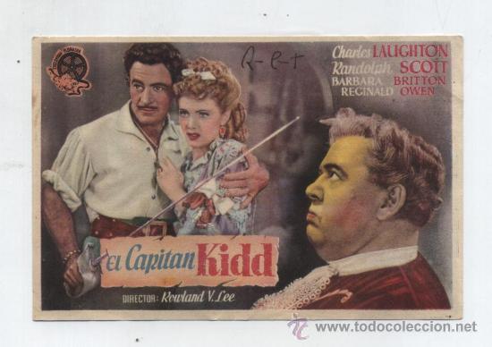 Cine: El Capit&aacute;n kidd. Sencillo de Floralva. - Foto 1