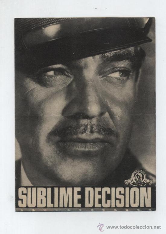 Cine: Sublime Decisi&oacute;n. doble de MGM. - Foto 1