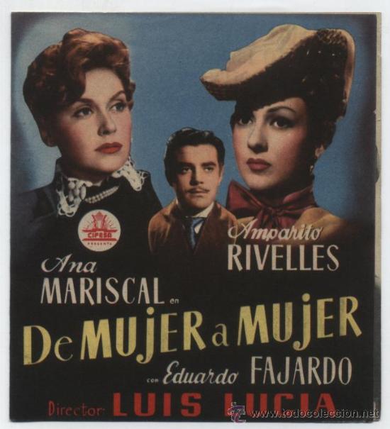 Cine: De mujer a mujer. Doble de Cifesa. - Foto 1