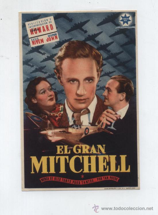 Cine: El Gran Mitchell. Sencillo de Estrella Azul.  &iexcl;IMPECABLE! - Foto 1