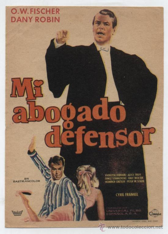 Cine: Mi abogado defensor.Sencillo de Universal. - Foto 1