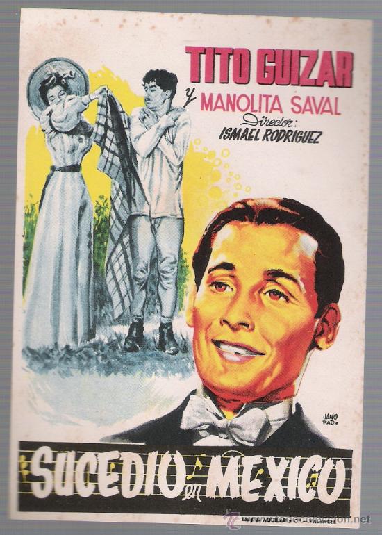Cine: Sucedi&oacute; en M&eacute;xico. Programa sencillo. - Foto 1
