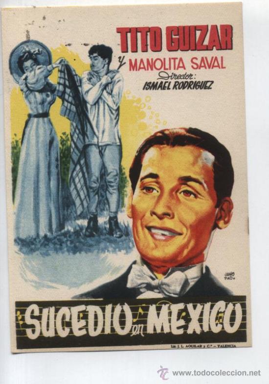 Cine: Sucedi&oacute; ne M&eacute;xico. Programa sencillo. - Foto 1