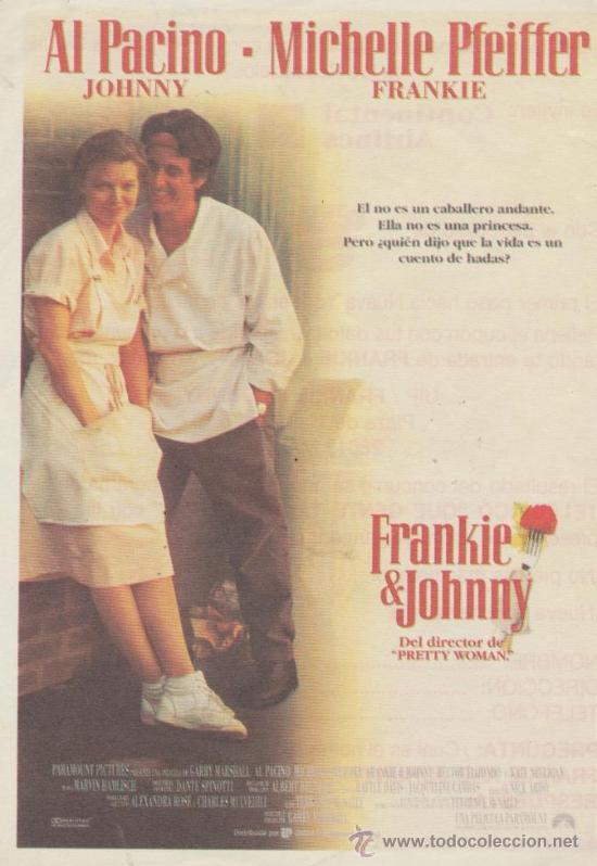 Cine: Frankie & Johnny. Sencillo de Paramount. - Foto 1