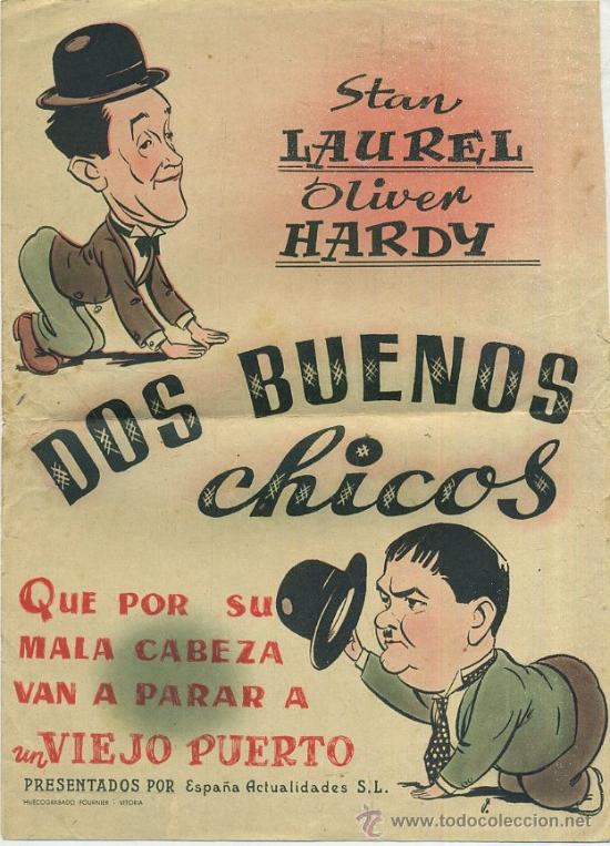 Cine: PROGRAMA DE CINE: DOS BUENOS CHICOS PC-1530 - Foto 1