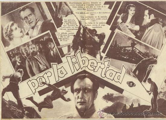 Cine: PROGRAMA DE CINE: POR LA LIBERTAD PC-1532 - Foto 2