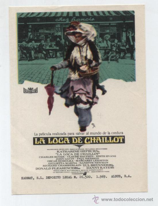 Cine: La loca de Chaillot. Sencillo de Procines. - Foto 1
