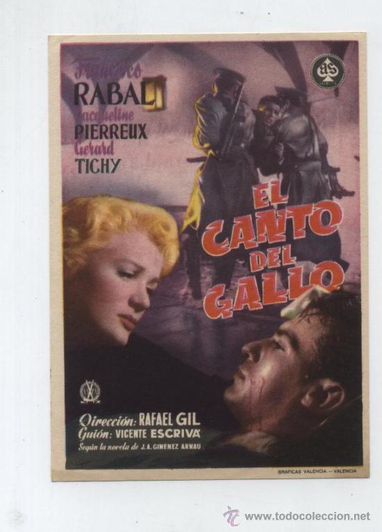 Cine: El Canto del Gallo. Sencillo de As films. - Foto 1