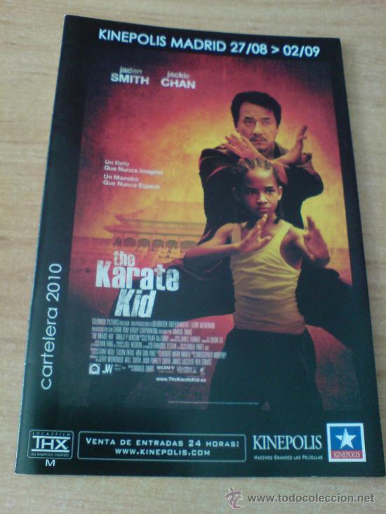 Cine: programa de la pelicula the karate kid - Foto 1