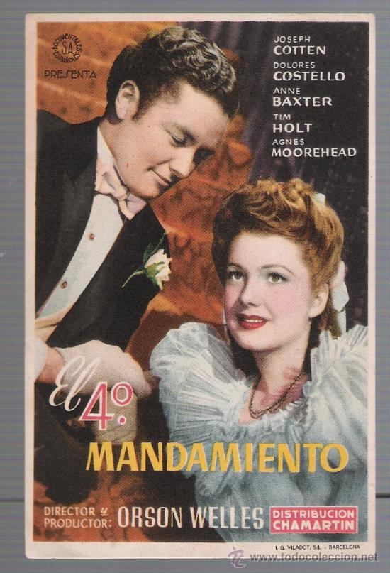 Cine: El 4&ordm; Mandamiento. Sencillo de Chamart&iacute;n. - Foto 1