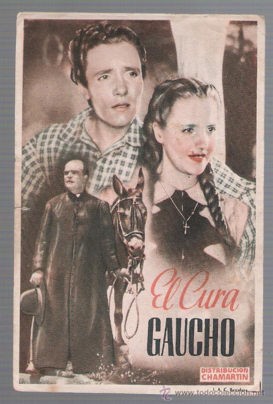 Cine: El Cura Gaucho. Sencillo de Chamart&iacute;n. - Foto 1