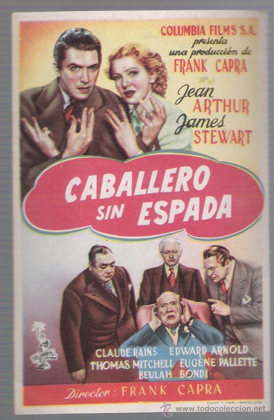 Cine: Caballero sin Espada. Sencillo de Columbia. - Foto 1
