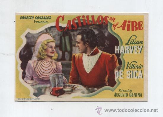 Cine: Castillos en el Aire. Sencillo de Ernesto Gonz&aacute;lez.  &iexcl;IMPECABLE! - Foto 1