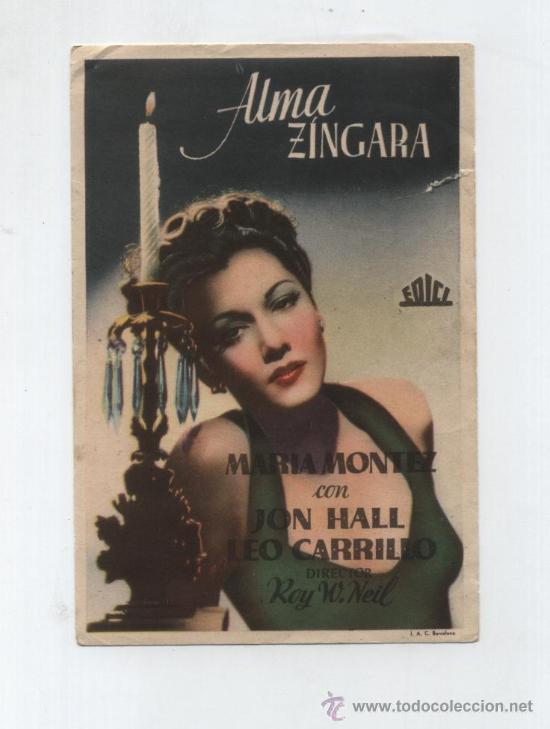 Cine: Alma Z&iacute;ngara. Sencillo de Edici. - Foto 1