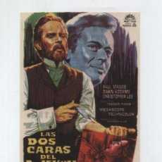 Cine: LAS DOS CARAS DEL DR. JEKYLL. SENCILLO DE CINESCO. CINE CAPITOL - MÁLAGA 1967. ¡IMPECABLE!