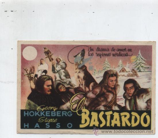 Cine: El Bastardo.Sencillo con c&iacute;rculo de la distribuidora en blanco. - Foto 1