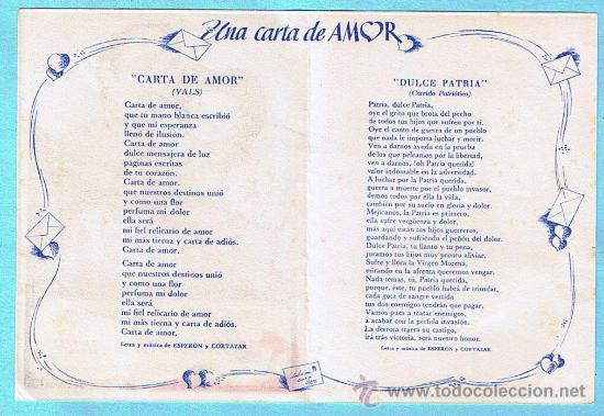 Una carta de amor. jorge negrete, gloria marín. - Comprar 