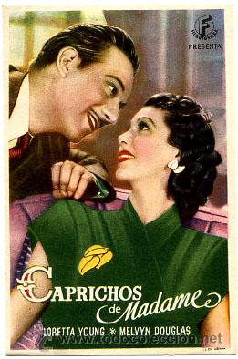 Cine: CAPRICHOS DE MADAME  , SENCILLO, ORIGINAL , PM10440