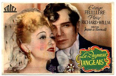 Cine: LA DUQUESA DE LANGEAIS  , SENCILLO, ORIGINAL , PM10445