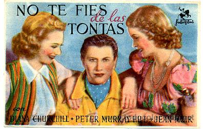 Cinema: NO TE FIES DE LAS TONTAS  , SENCILLO, ORIGINAL , PM10472