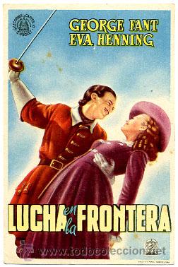 Cinema: LUCHA EN LA FRONTERA  , SENCILLO, ORIGINAL , PM10478