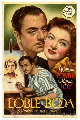 Cinema: DOBLE BODA   , SENCILLO, ORIGINAL , PM10483