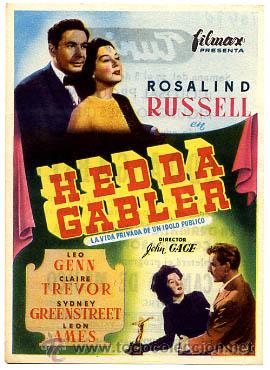 Cinema: HEDDA GABLER   , SENCILLO, ORIGINAL , PM10490