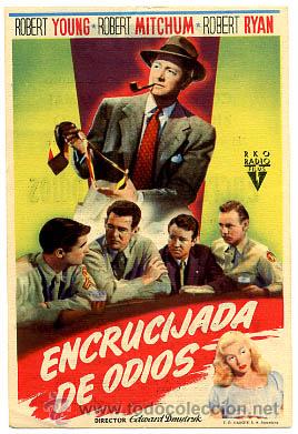 Cinema: ENCRUCIJADA DE ODIOS   , SENCILLO, ORIGINAL , PM10496