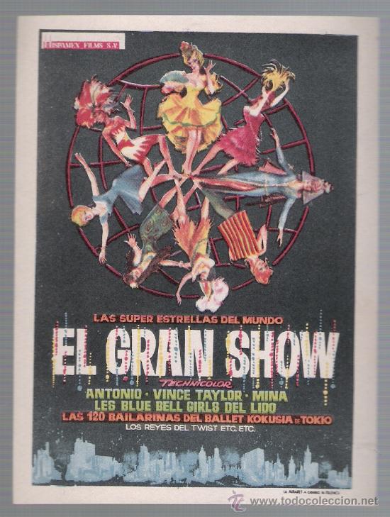 Cine: El Gran show. Sencillo de Hispamex. - Foto 1