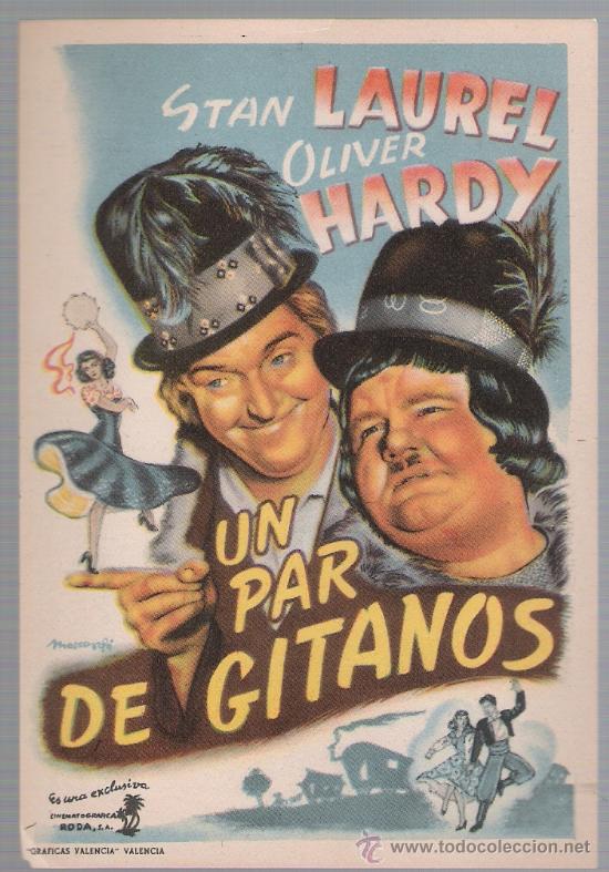 Cine: Un par de Gitanos. Programa sencillo. - Foto 1