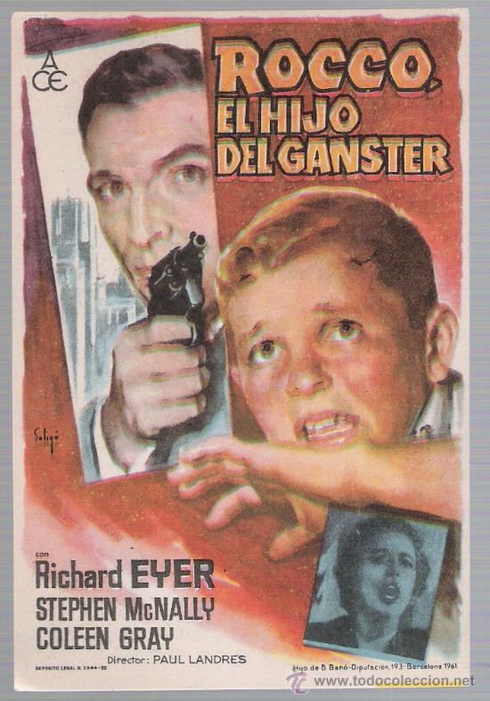 Cine: Rocco, el Hijo del Ganster. Sencillo de CEA.  &iexcl;IMPECABLE! - Foto 1