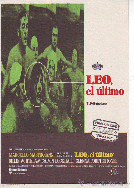 Cinema: leo, el ultimo