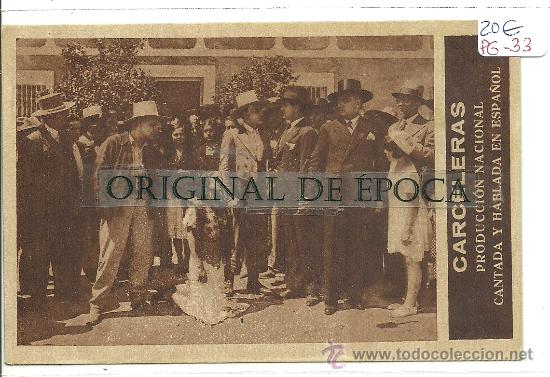 Cine: (PG-33)PROGRAMA DE CINE A&Ntilde;OS 30 - CARCELERAS - Foto 1
