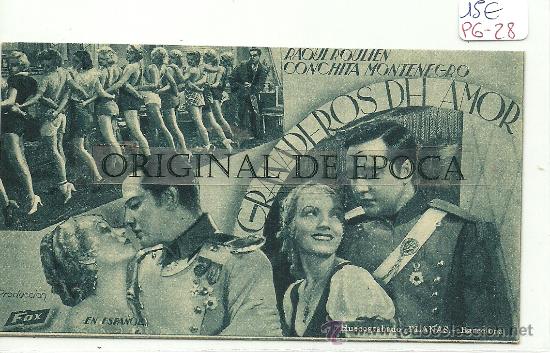 Cine: (PG-28)PROGRAMA DE CINE A&Ntilde;OS 30 - GRANADEROS DEL AMOR