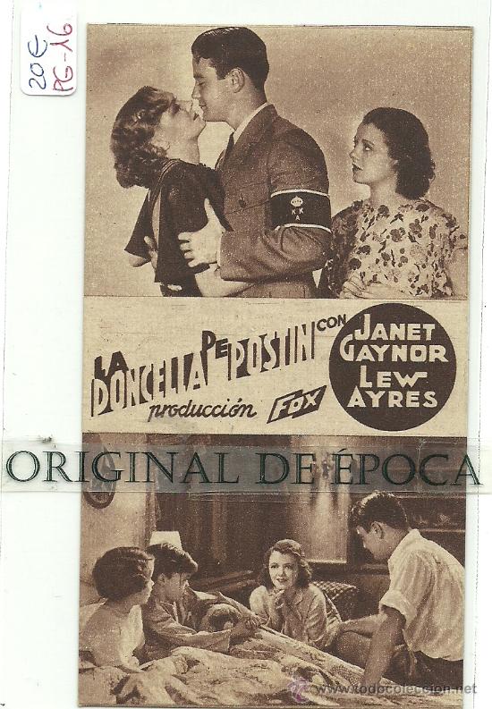 Cine: (PG-15)PROGRAMA DE CINE A&Ntilde;OS 30 - EL PRIMER AMOR - Foto 1