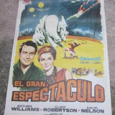  Foglietti di film di film antichi di cinema: EL GRAN ESPECTÁCULO,AÑO 1963. Lote 31764298