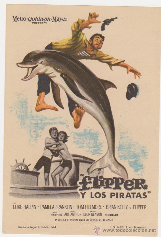 Cine: Flipper y los Piratas. Sencillo de MGM. - Foto 1