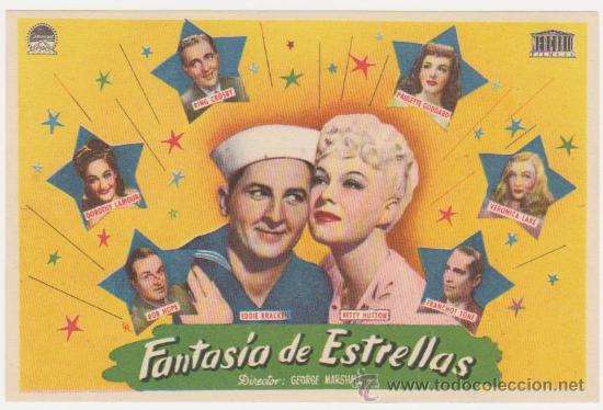 Cine: Fantas&iacute;a de Estrellas. Sencillo de Paramount.  &iexcl;IMPECABLE! - Foto 1