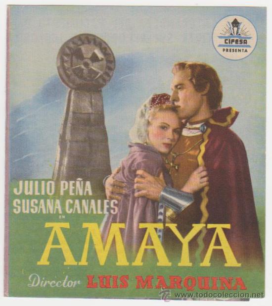Cine: Amaya. Doble de Cifesa. - Foto 1