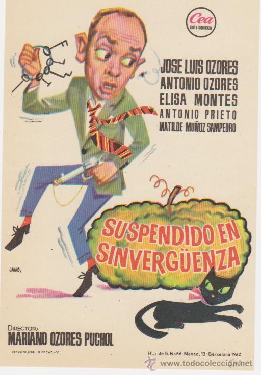 Cine: Suspendido en Sinverguenza. Sencillo de CEA.  &iexcl;IMPECABLE! - Foto 1