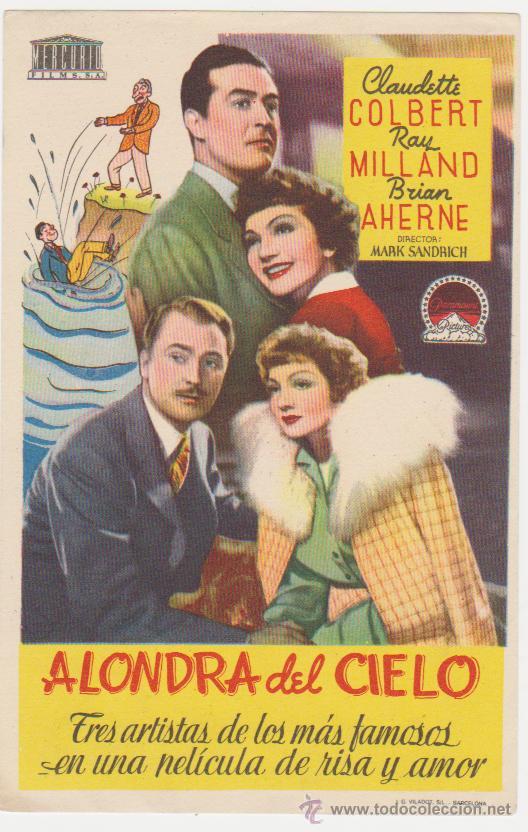 Cine: Alondra del Cielo. Sencillo de Mercurio. - Foto 1