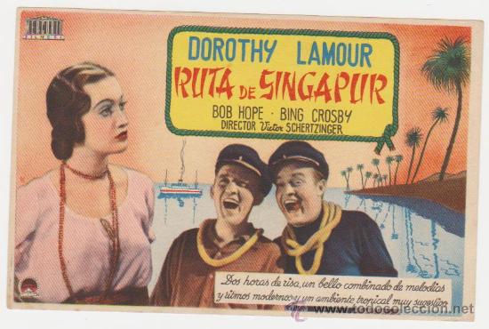 Cine: Ruta de Singapur. Sencillo de Mercurio.  &iexcl;IMPECABLE! - Foto 1
