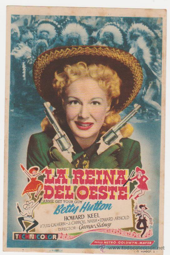 Cine: La Reina del Oeste. Sencillo de MGM. - Foto 1