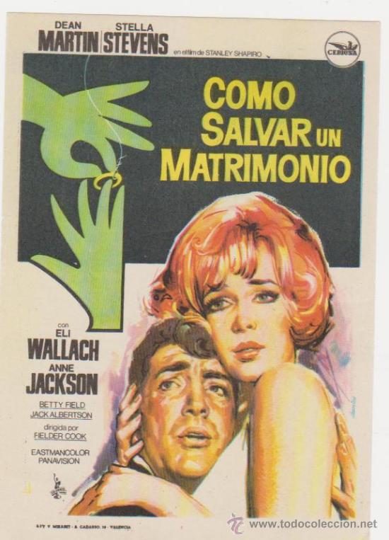 Cine: Como salvar un matrimonio. Sencillo de Cepicsa.  &iexcl;IMPECABLE! - Foto 1