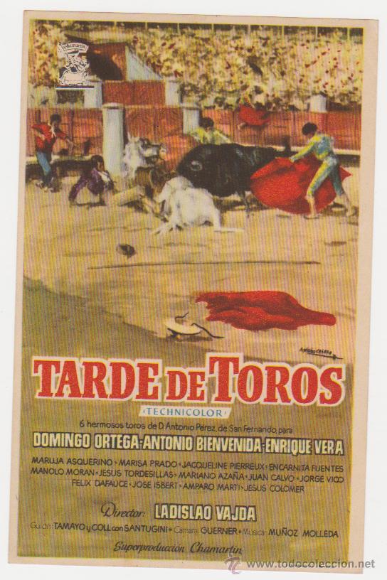Cine: Tarde de Toros.  Sencillo de Chamart&iacute;n. Coliseum - Santander. - Foto 1