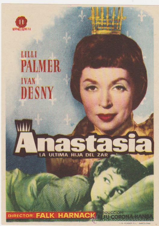 Cine: Anastasia. Sencillo de Hispamex.  &iexcl;IMPECABLE! - Foto 1