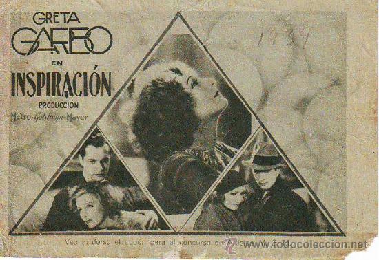 Cine: inspiracion - greta garbo - Foto 1