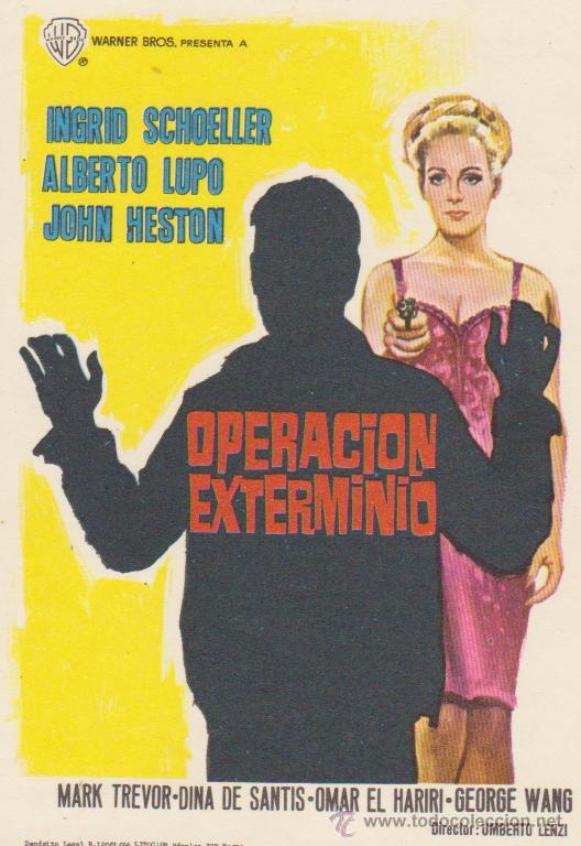 Cine: Operaci&oacute;n Exterminio. Sencillo de WB.  &iexcl;IMPECABLE! - Foto 1