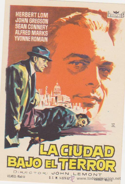 Cine: La ciudad bajo el terror. Sencillo de Procines.  &iexcl;IMPECABLE! - Foto 1