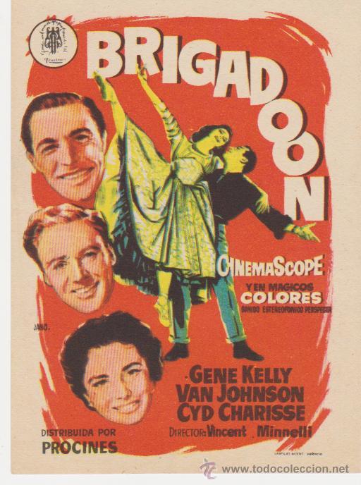 Cine: Brigadoon. Sencillo de Procines.  Teatro Carri&oacute;n. - Foto 1